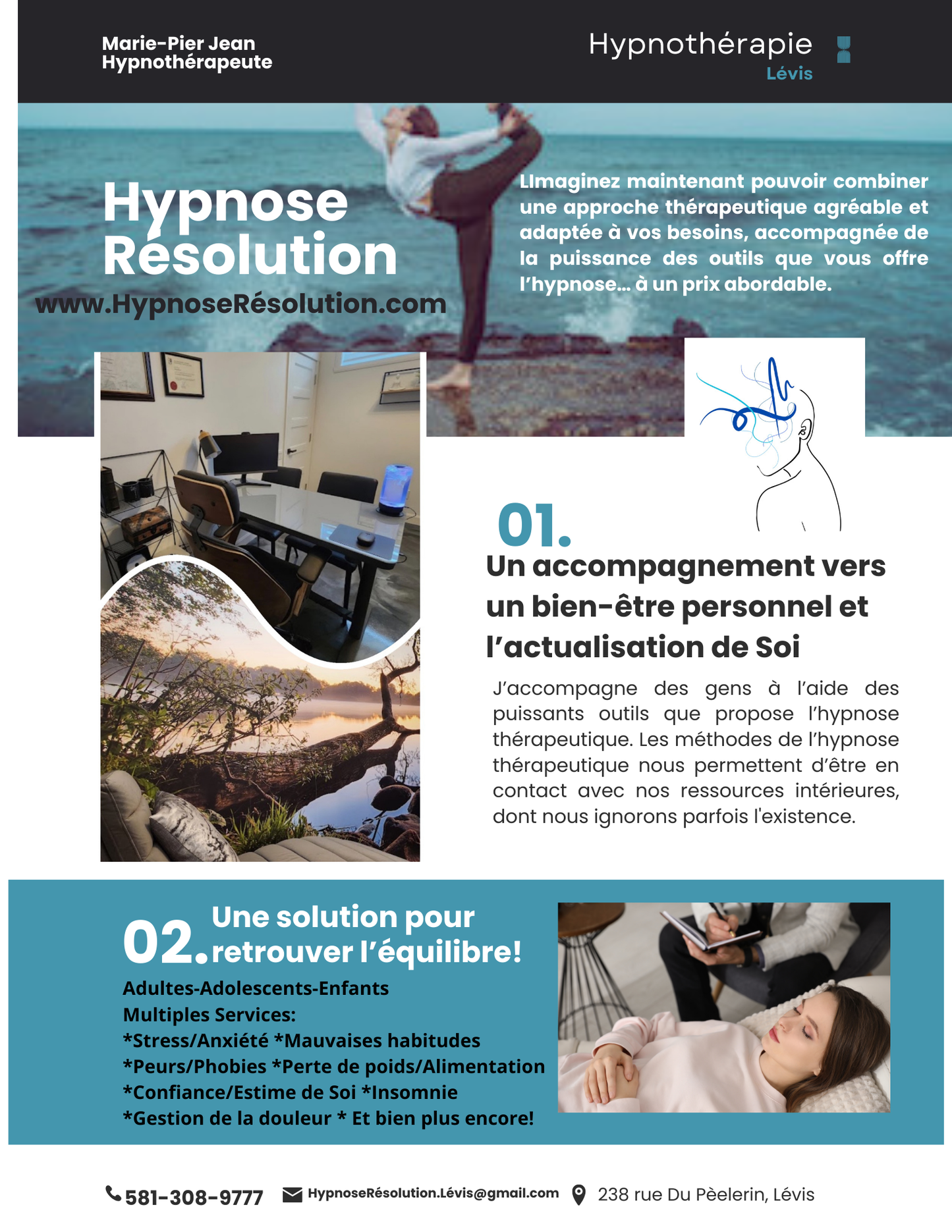 Hypnose Résolution - Capitale-Nationale